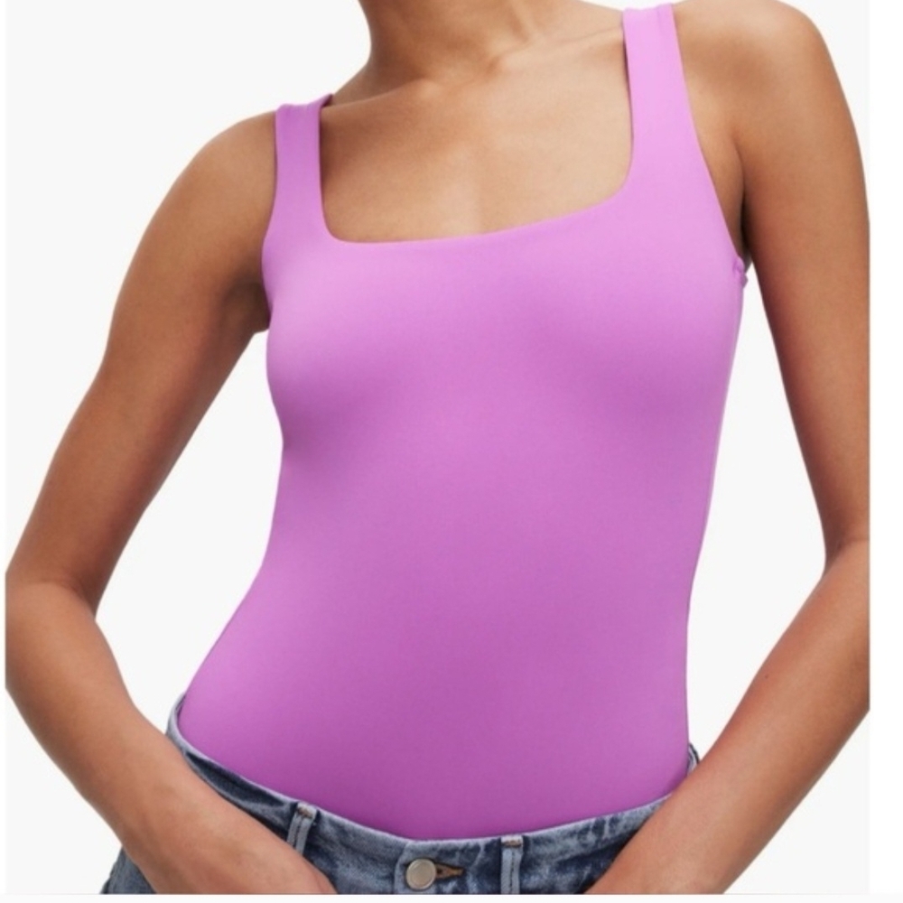 Good American Lavender Bodysuit